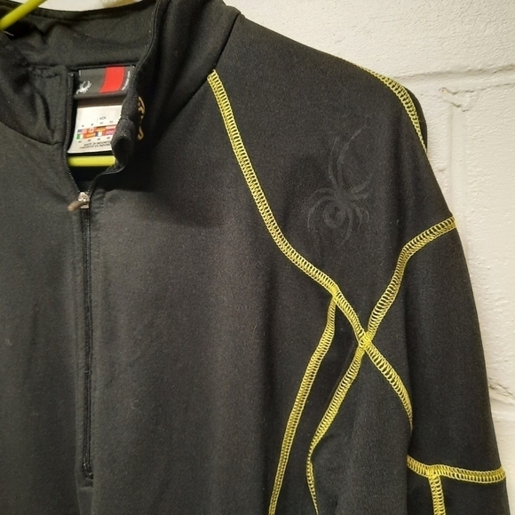 Spyder Men's Quarter Zip Lightweight Pullover Medium - Picture 2 of 7